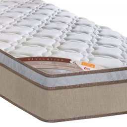 Colchão Solteiro Castor Revolution Pocket Hibrido 88x188x27 - 2
