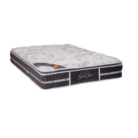Colchão Queen Castor Super Luxo Latex Slx One Face 158x198x30