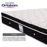 Colchão Solteiro Ortobom  - Molas Ensacadas/ Jacquard Bambu - Antiácaro e Antialérgico - 88x188x28 - 2
