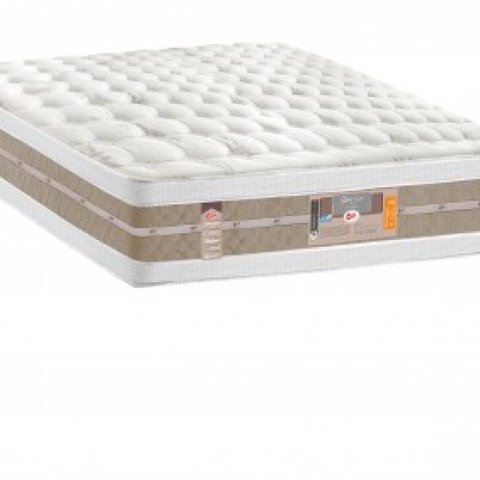 Colchão King Castor Super Mola Pocket Silver Star Air Double Face 193x203cm