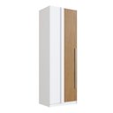 Ver imagem 1 de Módulo Guarda-Roupa Canto Reto 80cm com 1 Porta Integrato