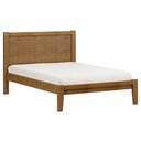 Ver imagem 1 de Cama Casal 140 cm Prata Em Madeira Maciça Finestra