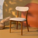 Ver imagem 2 de Kit 4 Cadeiras Madeira Maciça Estofadas Ceci CabeCasa MadeiraOriginals