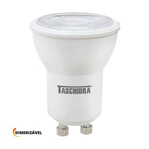 Lâmpada Led Mini Dicroica Mr11 Tdl 3,5w Dimerizável Taschibra 4000k Luz Neutra