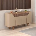 Ver imagem 2 de Aparador Buffet Tâmisa Freijó/Fendi - Bechara Móveis