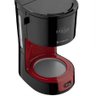 Cafeteira Elétrica Cadence Urban Compact, Preta e Vermelha, CAF300, 600 ml, 15 Cafés, 110V - 4