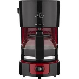Cafeteira Elétrica Cadence Urban Compact, Preta e Vermelha, CAF300, 600 ml, 15 Cafés, 110V - 2