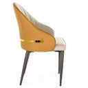 Ver imagem 4 de Kit 8 Cadeiras de Jantar Estofada Design La Martina - Bege