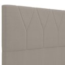 Ver imagem 7 de Cabeceira Cama Box Casal King 195 cm Aurora W01 Bouclê Bege - Lyam Decor
