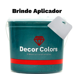 Decor Colors Tinta Efeito Cimento Queimado Diamantado Aveludado Poeira de Jade 1,6kg - 4