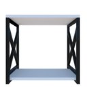Ver imagem 1 de Suporte Nicho Estilo Industrial Branco
