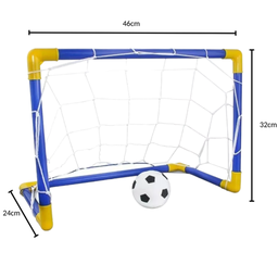 Kit  Golzinho Mini Trave Rede Bola e  Bomba - 2