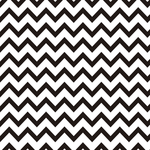 Papel de Parede Estampa Chevron Preto e Branco Adesivo 3mx58cm Antimofo