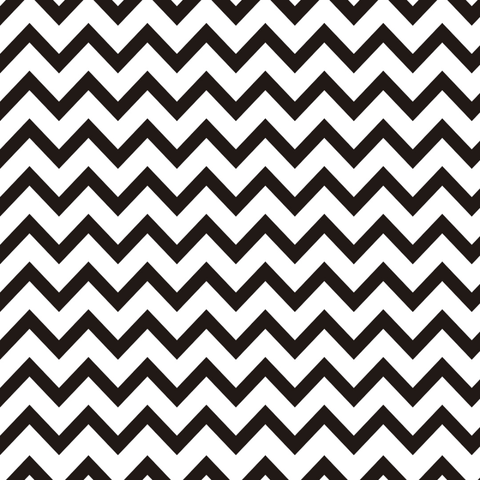 Papel de Parede Estampa Chevron Preto e Branco Adesivo Antimofo