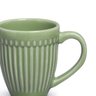 Caneca Roma Cerâmica 320ml Porto Brasil 4 Peças Verde Sálvia - 2