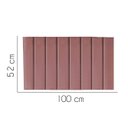 Ver imagem 2 de Painel Estofada Carla 100CM Solteiro Suede Rosê - D A DECOR