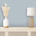 Ver imagem 2 de Papel de Parede Le Jardin Linho Azul M55124