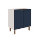 Ver imagem 2 de Balcão de Cozinha Genialflex Iluminata 80cm sem Tampo Br Az