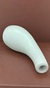 Ver imagem 5 de Vaso Decorativo Enfeite Casa Cerâmica 23x10x10cm Branco