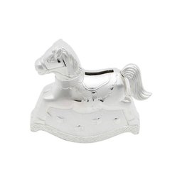 Cofre De Zinco Prateado Cavalinho Baby Prestige - 2