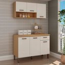 Ver imagem 6 de Cozinha Compacta com Tampo Freijó/white Laca