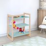 Estante Multiuso Organizador de Brinquedos Livros com Prateleiras Infantil - 9