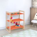 Ver imagem 3 de Estante Multiuso Organizador de Brinquedos Livros com Prateleiras Infantil