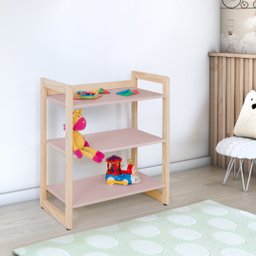 Estante Multiuso Organizador de Brinquedos Livros com Prateleiras Infantil - 11