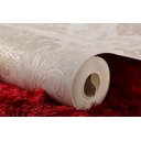 Ver imagem 2 de Papel de Parede Importado Vinílico Lavável Texturizado 0.53x9.50m Arabesco Tons Fendi