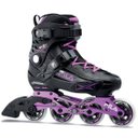 Ver imagem 1 de Patins Fila Madame Houdini ABEC 7 Preto E Roxo - ( 36 )