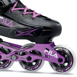 Patins Fila Madame Houdini ABEC 7 Preto E Roxo - ( 37 ) - 4 Patins Fila Madame Houdini ABEC 7 Preto E Roxo - ( 37 ) - 4