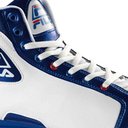Ver imagem 2 de Patins Fila Quad Roll Smash Branco E Azul - 35