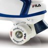 Patins Fila Quad Roll Smash Branco E Azul - 35 - 4