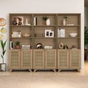 Ver imagem 1 de Conjunto Sala de Estar: 3 Estantes Trama 4709