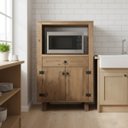 Ver imagem 1 de Balcão Forno Rústico Torre Quente Madeira Tratada 74cm Carvalho