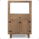 Ver imagem 2 de Balcão Forno Rústico Torre Quente Madeira Tratada 74cm Carvalho