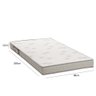 Colchão Solteiro Ortobom Light Espuma D23 Liso 12x88x188 - 2