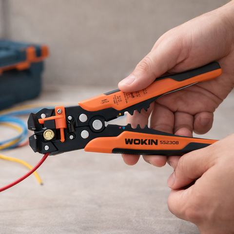 Alicate Crimpador Automático Wokin Industrial