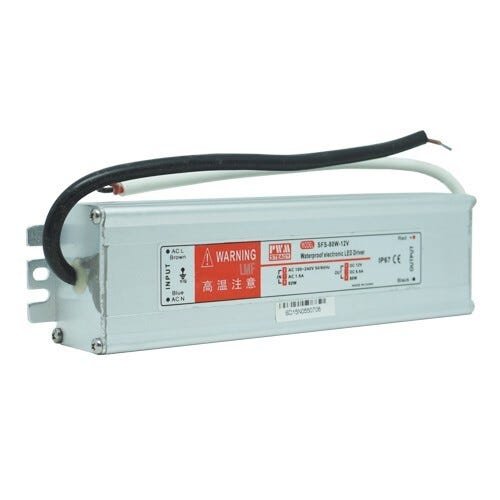 Fonte Blindada 12V 80W 6,6A Bivolt Pwm Steady SFS-80-12 IP67 Fita Led Cftv Dvr - 2