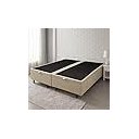 Ver imagem 6 de Cama Box Bau King Bege Corino 1,93cm Premium Blindada Super Reforçada