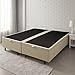 Ver imagem 6 de Cama Box Bau King Bege Corino 1,93cm Premium Blindada Super Reforçada