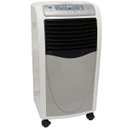 Ver imagem 3 de Climatizador Aquecedor de Ar Portátil Quente Frio 6,8 L Mg Eletro 110V Timer 3 Velocidades