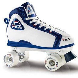 Patins Fila Quad Roll Smash Branco E Azul - 41 - 1