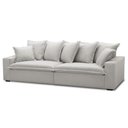 Ver imagem 1 de Sofá 3 Lugares para Sala Living 220cm Dalton L08 Linho Mescla - Mpozenato