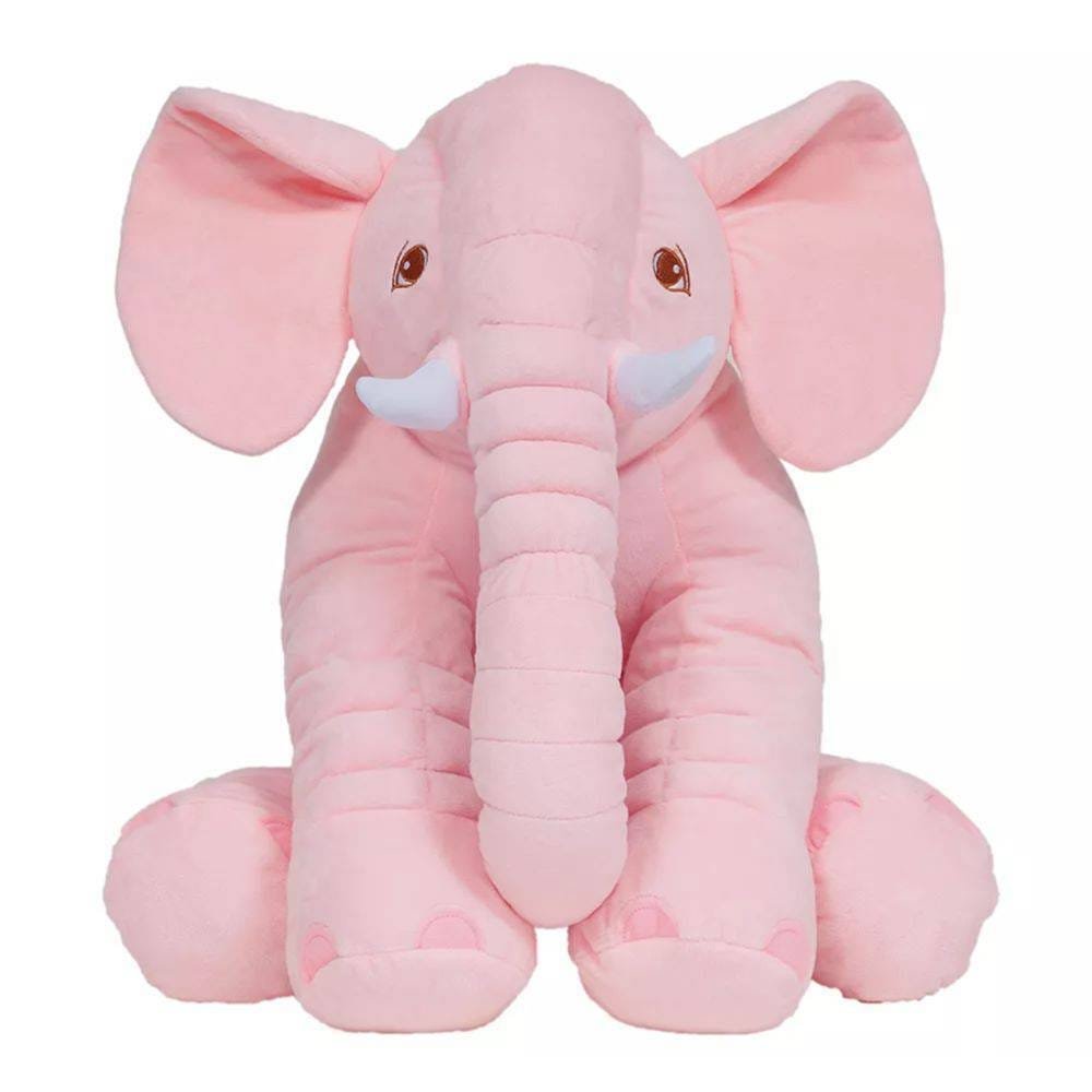Almofada Elefantinho Gigante Rosa – Bub