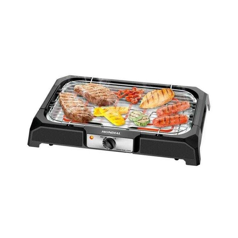 Churrasqueira Elétrica Mondial CH-05 Steak e Grill - 110V
