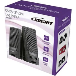 Caixa Som para Computador 300w com Volume Usb Bright/maxell - 2