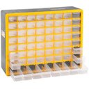 Ver imagem 1 de Caixa Organizador Plastico Gaveteiro 64 Gaveta Opv310 Vonder