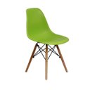 Ver imagem 1 de Cadeira Charles Eames Eiffel Dkr Wood - Design - Verde