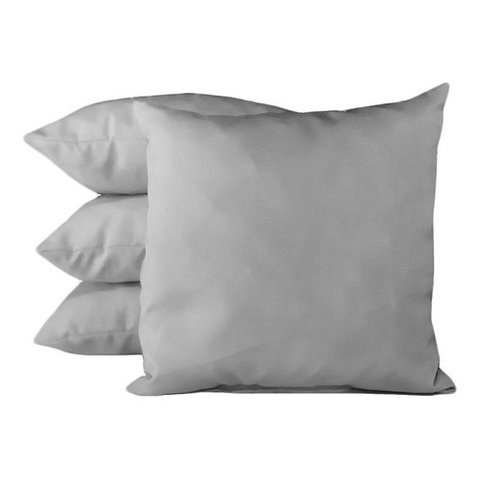 Almofáda Cheia para Sofá Cor Lisa a Sua Escolha 60 x 60 cm - 1Unidade - Branco - Liso